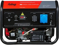 Генератор Fubag BS 3500 A ES Duplex 3.1кВт