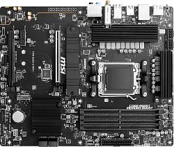 Материнская плата MSI PRO B650-S WIFI Socket AM5 AMD B650 4xDDR5 ATX AC`97 8ch(7.1) 2.5Gg RAID+HDMI+DP