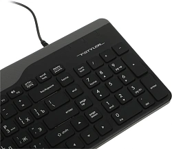 Клавиатура A4Tech Fstyler FK25 черный/серый USB slim
