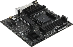 Материнская плата MSI B550M PRO-VDH WIFI Soc-AM4 AMD B550 4xDDR4 mATX AC`97 8ch(7.1) GbLAN RAID+HDMI+DP