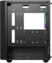 Корпус ID-Cooling Ware 300 черный без БП mATX 6x120mm 2xUSB2.0 1xUSB3.0 audio bott PSU