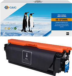 Картридж лазерный G&G GG-CF360XL черный (19000стр.) для HP CLJ M552DN/M553N/M553DN/M553X/M577C/M577Z/M577F/M577DN