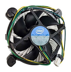 Устройство охлаждения(кулер) Intel E97379 Soc-1151/1200 черный 4-pin 18-38dB Al 65W 180gr Bulk