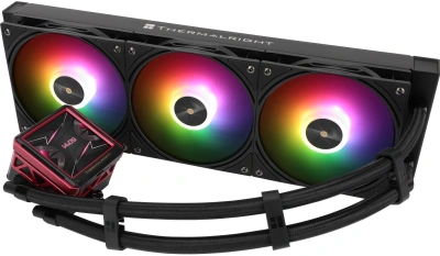 Система водяного охлаждения Thermalright Frozen Warframe ULTRA 360 ARGB Soc-AM5/AM4/1151/1200/2066/2011/1700 черный 4-pin 29.6dB Al LCD Ret (F-WFRAME-ULT-360-BL-ARGB)