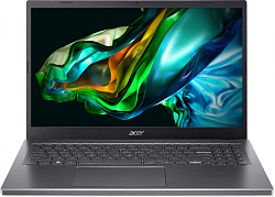 Ноутбук Acer Aspire 5 A515-58P-55K7 Core i5 1335U 8Gb SSD512Gb Intel Iris Xe graphics 15.6" TN FHD (1920x1080) без ОС silver WiFi BT Cam (NX.KHJER.004)