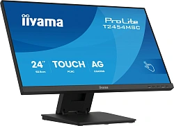 Монитор Iiyama 23.8" ProLite T2454MSC-B3AG черный IPS LED 16:9 HDMI M/M глянцевая HAS 300cd 178гр/178гр 1920x1080 75Hz DP FHD USB Touch 5.4кг
