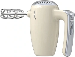 Миксер ручной Vitek VT-HM3001 800Вт кремовый
