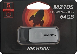 Флеш Диск Hikvision 64GB M210S Hiksemi HS-USB-M210S/64G/U3 B USB3.2 черный
