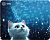 Коврик для мыши Cactus White Cat 300x250x3мм (CS-MPC-D11M)