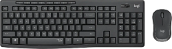 Клавиатура + мышь Logitech MK295 клав:черный мышь:черный USB беспроводная Multimedia (920-009813)