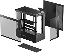 Корпус Deepcool CH690 Digital черный без БП ATX 10x120mm 10x140mm 1xUSB2.0 audio bott PSU
