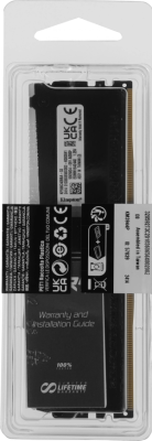 Память DDR5 32GB 5600MHz Kingston KF556C40BBA-32 Fury Beast XMP RGB RTL Gaming PC5-44800 CL40 DIMM 288-pin 1.25В dual rank с радиатором Ret