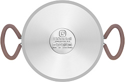 Кастрюля Rondell Etery RDS-1600 5.1л. d=24см (с крышкой) стальной