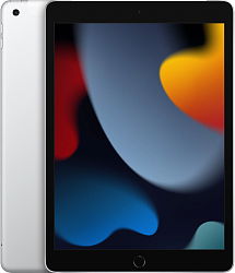 Планшет Apple iPad 2021 A2604 A13 Bionic 6С RAM3Gb ROM64Gb 10.2" IPS 2160x1620 4G iOS серебристый 8Mpix 12Mpix BT WiFi 9hr