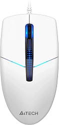 Мышь A4Tech N-530S белый оптическая 1200dpi USB 2but