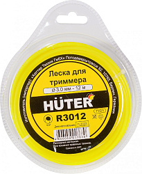Леска для садовых триммеров Huter R3012 d=3мм L=12м для Huter GGT-1900S(T) (71/2/1)