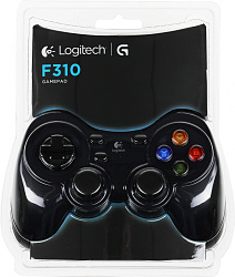 Геймпад Logitech F310 синий/черный USB (940-000138)