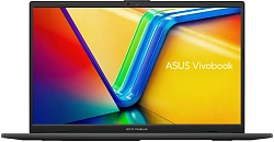 Ноутбук Asus Vivobook Go 15 E1504TA-BQ082 N-series N150 8Gb eMMC256Gb Intel UHD Graphics 15.6" IPS FHD (1920x1080) без ОС black WiFi BT Cam (90NB1542-M00300)