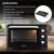 Мини-печь Hyundai MIO-HY094 35л. 1600Вт черный Мини-печь Hyundai MIO-HY094 35л. 1600Вт черный