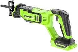 Сабельная пила Greenworks GPT-BLRS-1 аккум. 3000ход/мин (1200607)