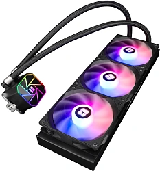 Система водяного охлаждения Thermalright Aqua Elite 360 V3 ARGB Soc-AM5/AM4/1151/1200/2066/1700 черный 4-pin 25.6dB Al Ret (A-ELITE-BL-360-ARGB-V3)