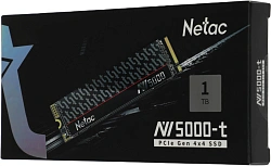 Накопитель SSD Netac PCIe 4.0 x4 1TB NT01NV5000T-1T0-E4X NV5000t M.2 2280