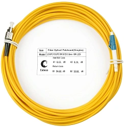 Патч-корд Cabeus FOP(S)-9-LC-FC-15M 1x9/125 OS2 LC-FC 15м LSZH желтый