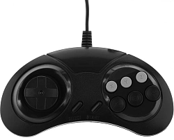 Игровая консоль Retro Genesis Junior черный в комплекте: 300 игр