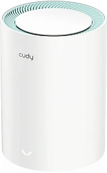Бесшовный Mesh роутер Cudy M1500 (M1500(1-PACK)) AX1500 10/100/1000BASE-TX белый