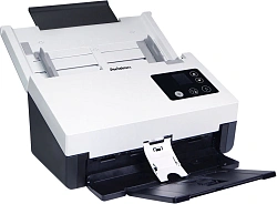 Сканер протяжный Avision AD345GN (000-1011-02G) A4 белый/черный