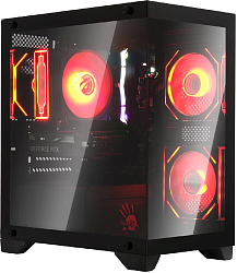 Корпус Bloody BD-CC103 черный без БП mATX 7x120mm 1xUSB2.0 1xUSB3.0 audio bott PSU
