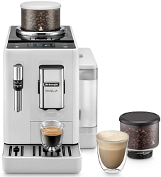 Кофемашина Delonghi Rivelia EXAM440.35.W 1450Вт белый