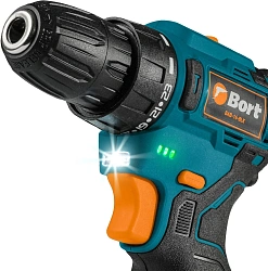 Дрель-шуруповерт Bort BAB-16-BLK аккум. патрон:быстрозажимной (кейс в комплекте) (93414868)