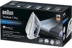 Утюг Braun SI7149WB 2900Вт серый/белый