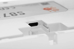 Клавиатура A4Tech Bloody S87 Energy механическая белый USB for gamer LED (S87 USB ENERGY WHITE) кабель 1.8м