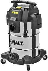 Строительный пылесос DeWalt DXV30SAPTA 750Вт (уборка: сухая/влажная) серебристый