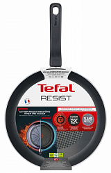 Сковорода ВОК (WOK) Tefal Resist D5161953 круглая 28см ручка несъемная (без крышки) черный (2100113629)