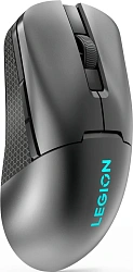 Мышь Lenovo Legion M600s Qi Wireless Gaming темно-серый оптическая 19000dpi беспров. BT/Radio USB 5but (GY51H47355)