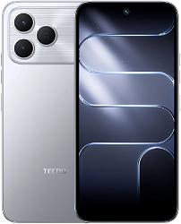 Смартфон Tecno Spark 50 256Gb 8Gb серый моноблок 3G 4G 2Sim 6.67" 720x1600 Android 16 50Mpix 802.11 a/b/g/n/ac/ax NFC GPS GSM900/1800 GSM1900 Protect FM microSD max2048Gb