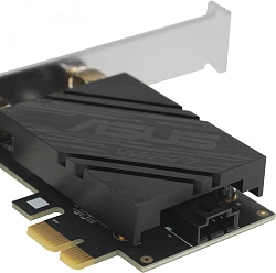 Сетевой адаптер Wi-Fi + Bluetooth Asus PCE-BE92BT BE9400 PCI Express (ант.внеш.несъем.) 2ант.