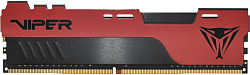 Память DDR4 8Gb 2666MHz Patriot PVE248G266C6 Viper EliteII RTL Gaming PC4-21300 CL16 DIMM 288-pin 1.2В с радиатором Ret