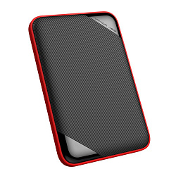 Жесткий диск Silicon Power USB3.1 2TB SP020TBPHD62SS3K A62S Armor 2.5" черный/красный