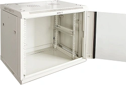 Шкаф коммутационный Lanmaster (TWT-CBWPG-6U-6X8-GY) настенный 6U 600x800мм пер.дв.стекл 60кг серый 368мм IP20