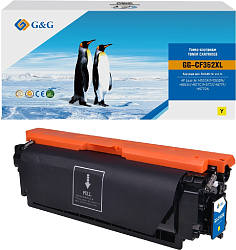 Картридж лазерный G&G GG-CF362XL желтый (18000стр.) для HP CLJ M552dn/M553N/M553DN/M553X/M577C/M577Z/M577F/M577DN