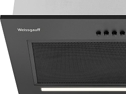 Вытяжка встраиваемая Weissgauff Box 450 PB BL черный управление: кнопочное (1 мотор)