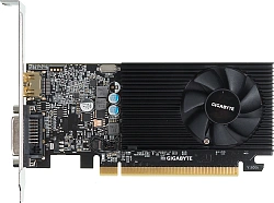 Видеокарта Gigabyte PCI-E 3.0 GV-N1030D4-2GL NVIDIA GeForce GT 1030 2Gb 64bit DDR4 1177/2100 DVIx1 HDMIx1 HDCP Ret low profile