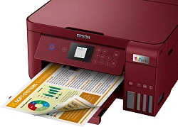 МФУ струйный Epson EcoTank L4267 (C11CJ63512) A4 Duplex WiFi красный (RED)