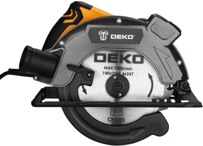 Циркулярная пила (дисковая) Deko DKCS1800-190 Laser 1800Вт (настольная) D диска.:190мм (083-1011)