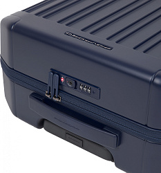 Чемодан Piquadro PQ LIGHT (BV4425PQL/BLUO) 40x55x20см 31л. 1.94кг. поликарбонат синий матов.