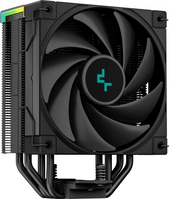 Устройство охлаждения(кулер) Deepcool AK400 Digital Soc-AM5/AM4/1200/1700/1851 черный 4-pin 28dB Al+Cu LCD 220W 695gr Ret (R-AK400-BKADMN-G)